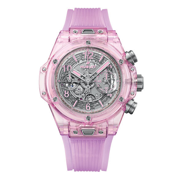 BIG BANG UNICO<br>PINK SAPPHIRE 42mm <br><font size=1pt>ビッグ・バン ウニコ ピンクサファイヤ 42mm</font>