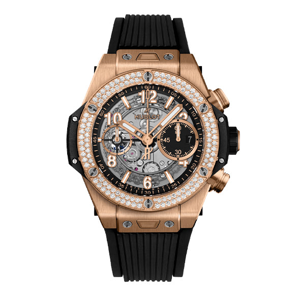 BIG BANG UNICO<br>KING GOLD DIAMONDS 42mm<br><font size=1pt>ビッグ・バン ウニコ キングゴールド ダイヤモンド 42mm</font>