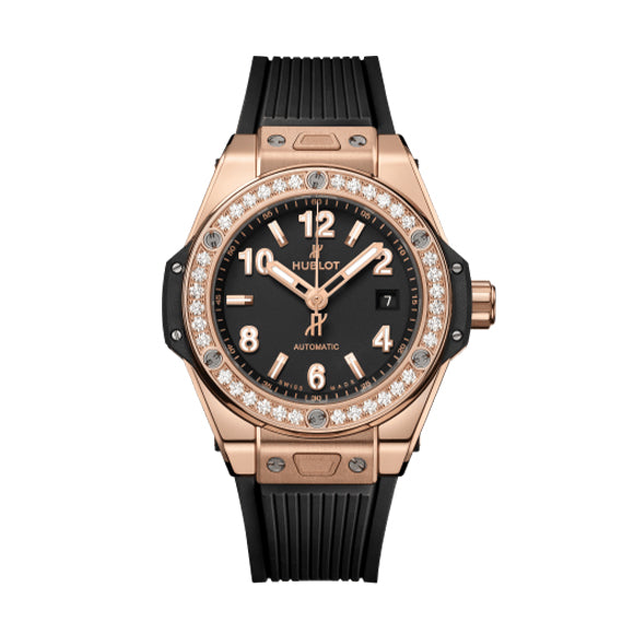 BIG BANG ONE CLICK<br>KING GOLD DIAMONDS 33mm<br><font size=1pt>ビッグ・バン ワンクリック キングゴールド ダイヤモンド 33mm</font>