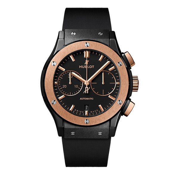 CLASSIC FUSION CHRONOGRAPH<br>CERAMIC KING GOLD 45mm<br><font size=1pt>クラシック・フュージョン クロノグラフ セラミック キングゴールド 45mm</font>