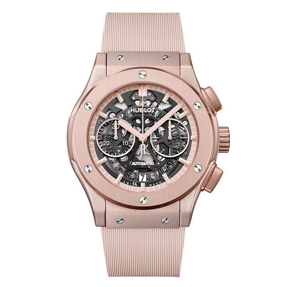 AEROFUSION CHRONOGRAPH ALUMINIUM PINK 45mm<br><font size=1pt>アエロフュージョン クロノグラフ アルミニウム ピンク 45mm</font>
