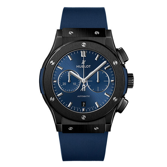 CLASSIC FUSION CHRONOGRAPH<br>CERAMIC BLUE 42mm<br><font size=1pt>クラシック・フュージョン クロノグラフ セラミック ブルー 42mm</font>
