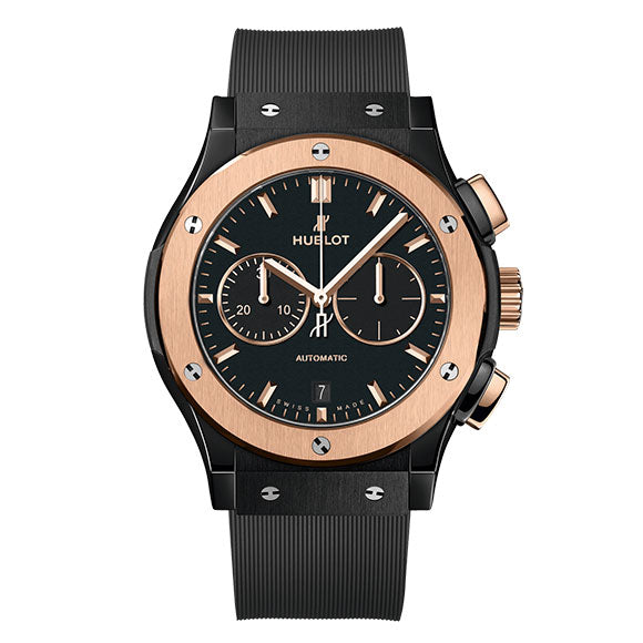 CLASSIC FUSION CHRONOGRAPH CERAMIC KING GOLD 42mm<br><font size=1pt>クラシック・フュージョン クロノグラフ セラミック キングゴールド 42mm</font>