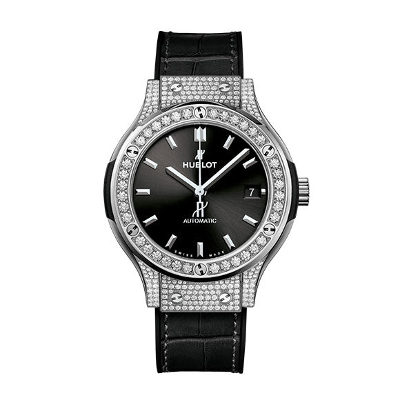 CLASSIC FUSION TITANIUM PAVE 38mm<br><font size=1pt>クラシック・フュージョン チタニウム パヴェ 38mm</font>