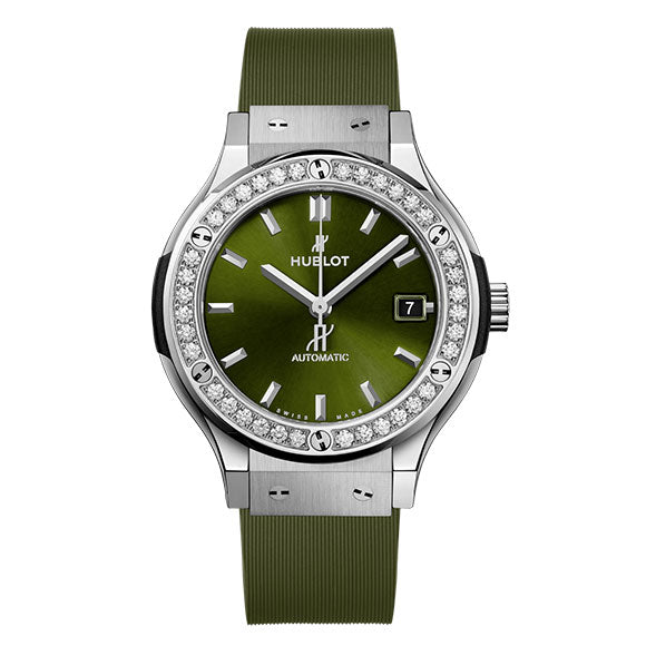CLASSIC FUSION<br>TITANIUM GREEN 38mm<br><font size=1pt>クラシック・フュージョン チタニウム グリーン 38mm</font>
