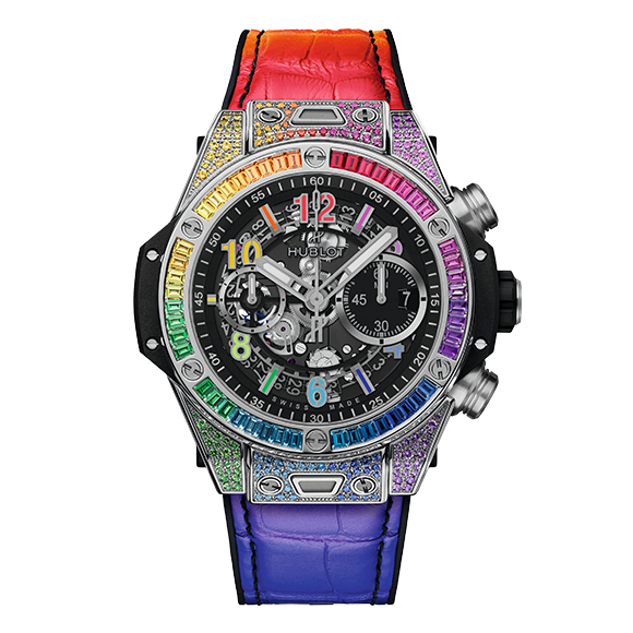 BIG BANG UNICO<br>TITANIUM RAINBOW 44mm<br><font size=1pt>ビッグ・バン ウニコ チタニウム レインボー 44mm</font>