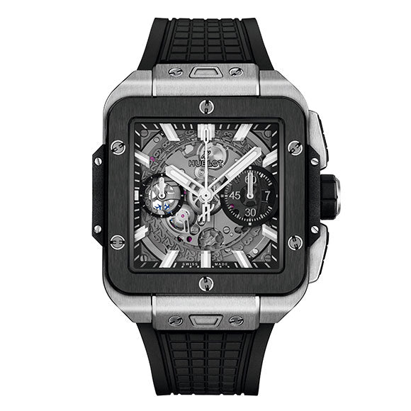 SQUARE BANG UNICO<br>TITANIUM CERAMIC 42mm<br><font size=1pt>スクエア・バン ウニコ チタニウム セラミック 42mm</font>