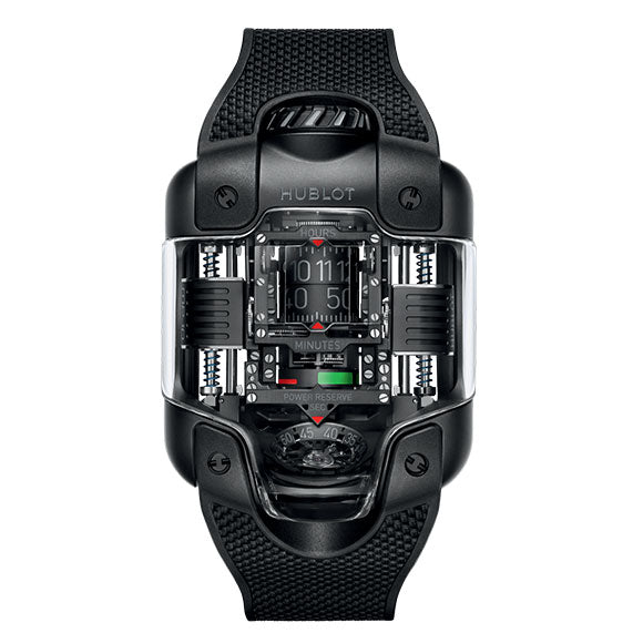 EXCEPTIONAL TIMEPIECES MP-10 TOURBILLION WEIGHT ENERGY SYSTEM ALL BLACK<br><font size=1pt>エクセプショナル タイムピーシズ M-10 トゥールビヨン ウェイト エネルギー システム オールブラック</font>