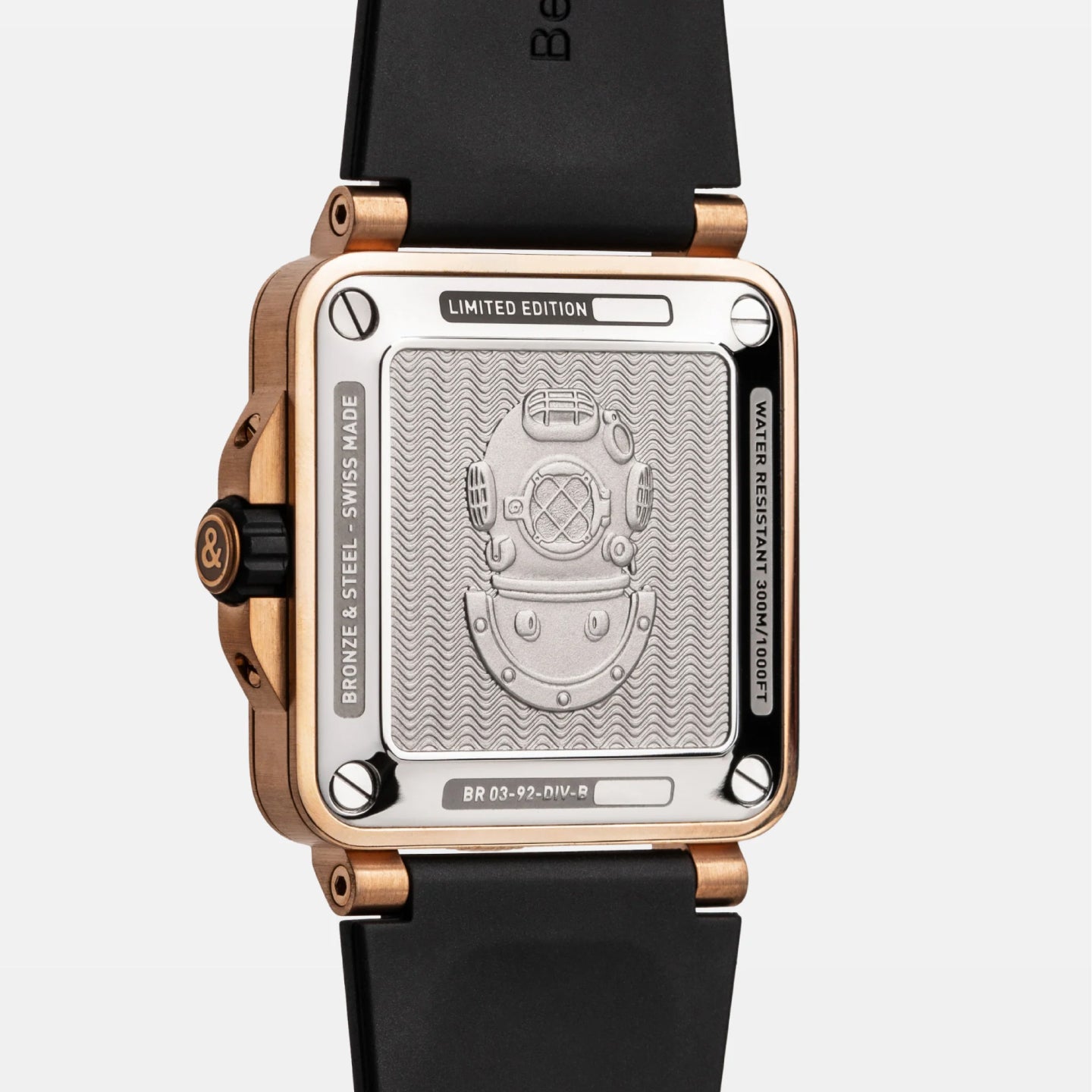 BR-03 DIVER BLACK & GREEN BRONZE<br><font size=1pt>BR-03 ダイバー ブラック&グリーン ブロンズ</font>