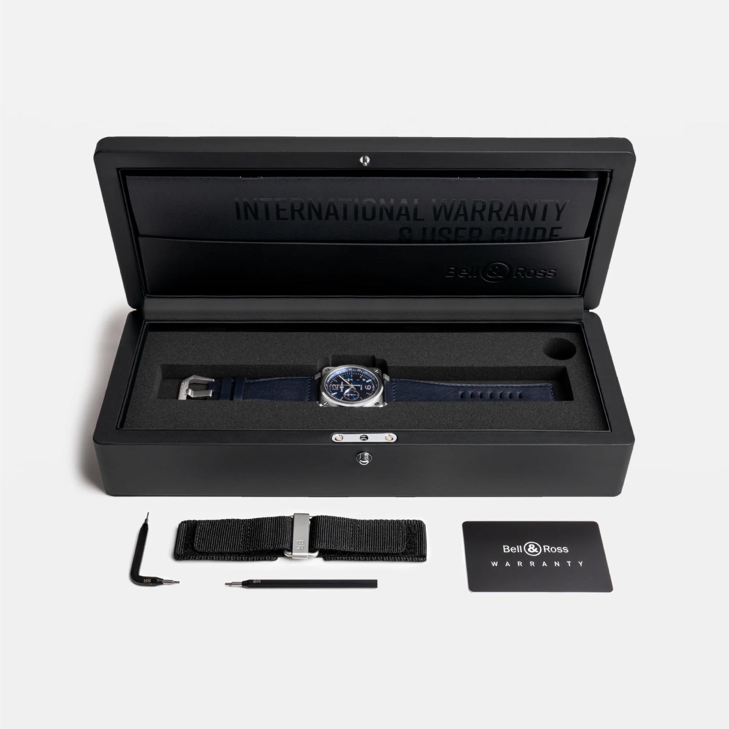 BR-03 CHRONO BLUE STEEL<br><font size=1pt>BR-03 クロノ ブルースチール</font>