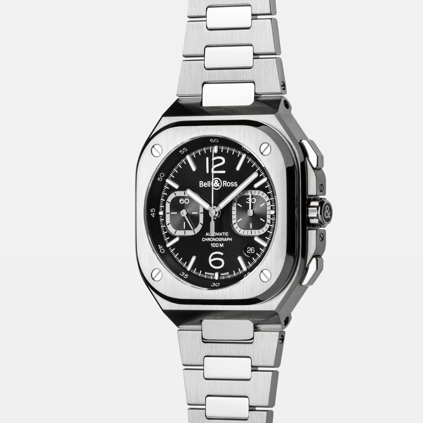 BR-05 CHRONO BLACK STEEL<br><font size=1pt>BR-05 クロノ ブラックスチール</font>