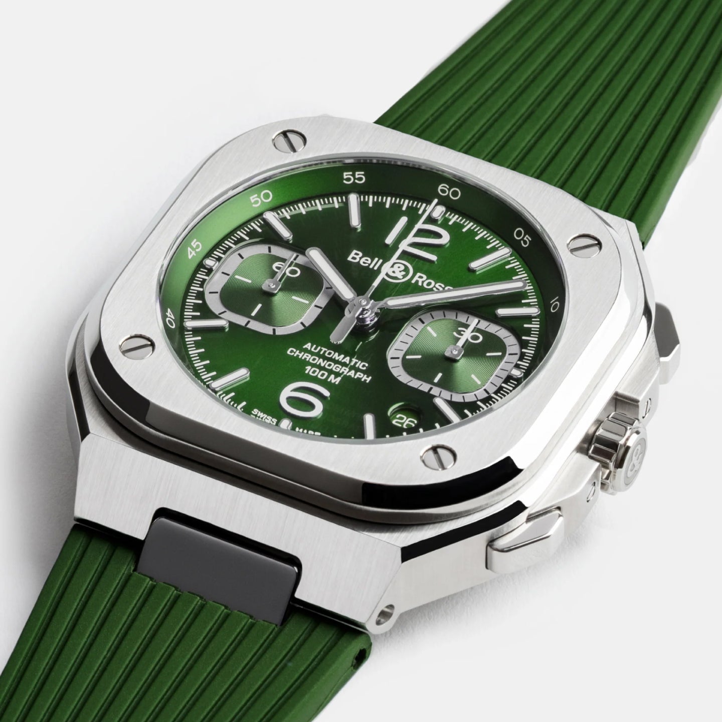 BR-05 CHRONO GREEN STEEL<br><font size=1pt>BR-05 クロノ グリーンスチール</font>