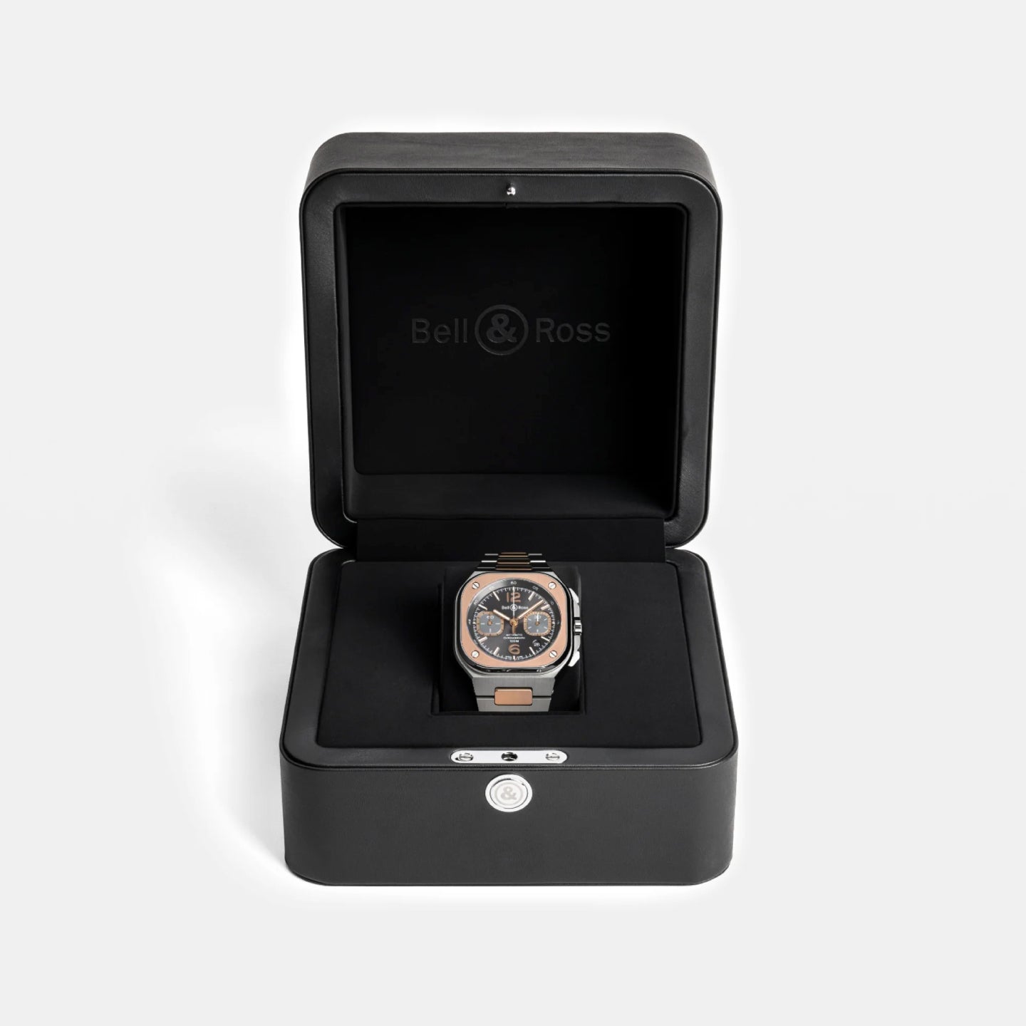 BR-05 CHRONO GREY STEEL & GOLD<br><font size=1pt>BR-05 クロノ グレーススチール&ゴールド</font>