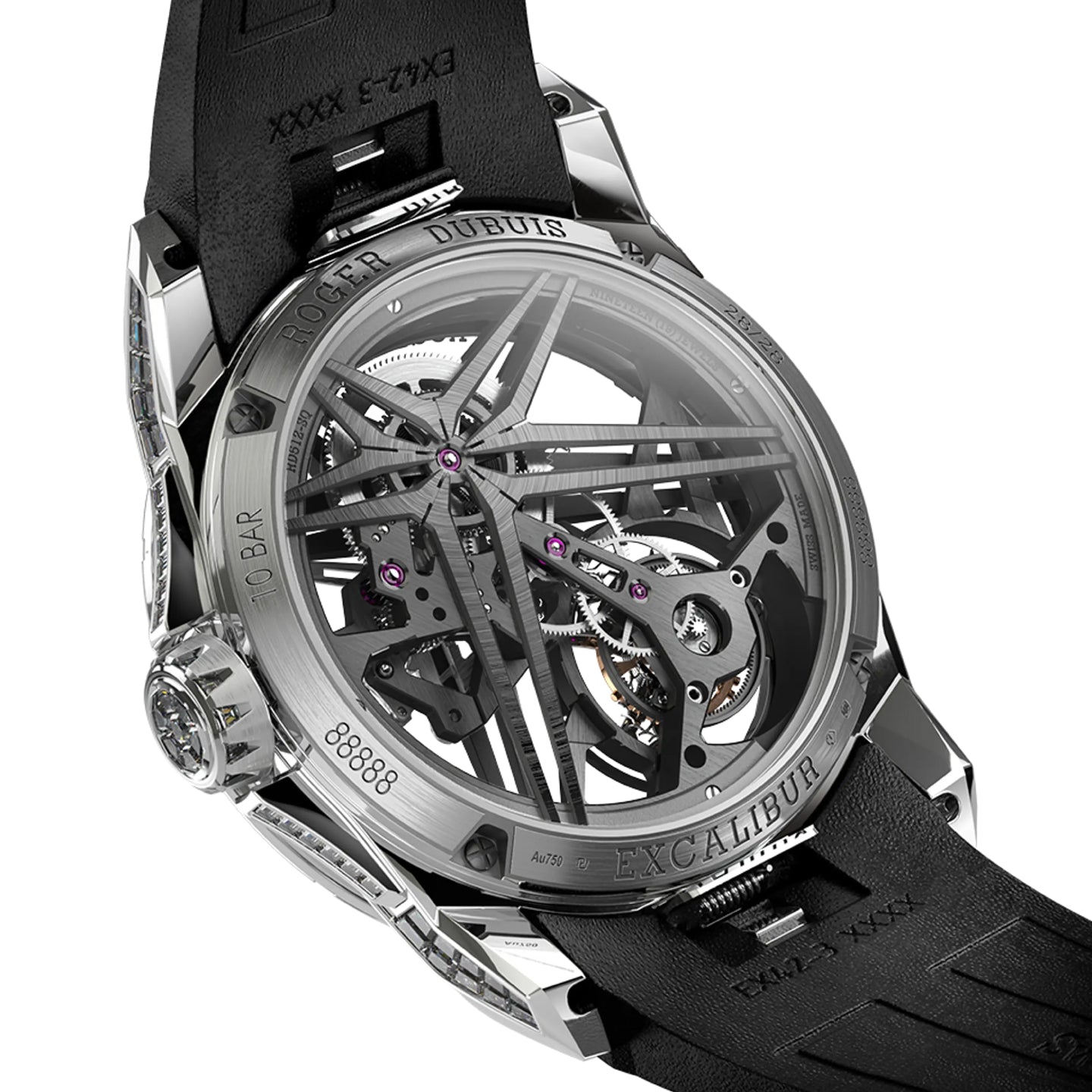 EXCALIBUR MONOTOURBILLON WHITE GOLD<br><font size=1pt>エクスカリバー モノトゥールビヨン ホワイトゴールド</font>