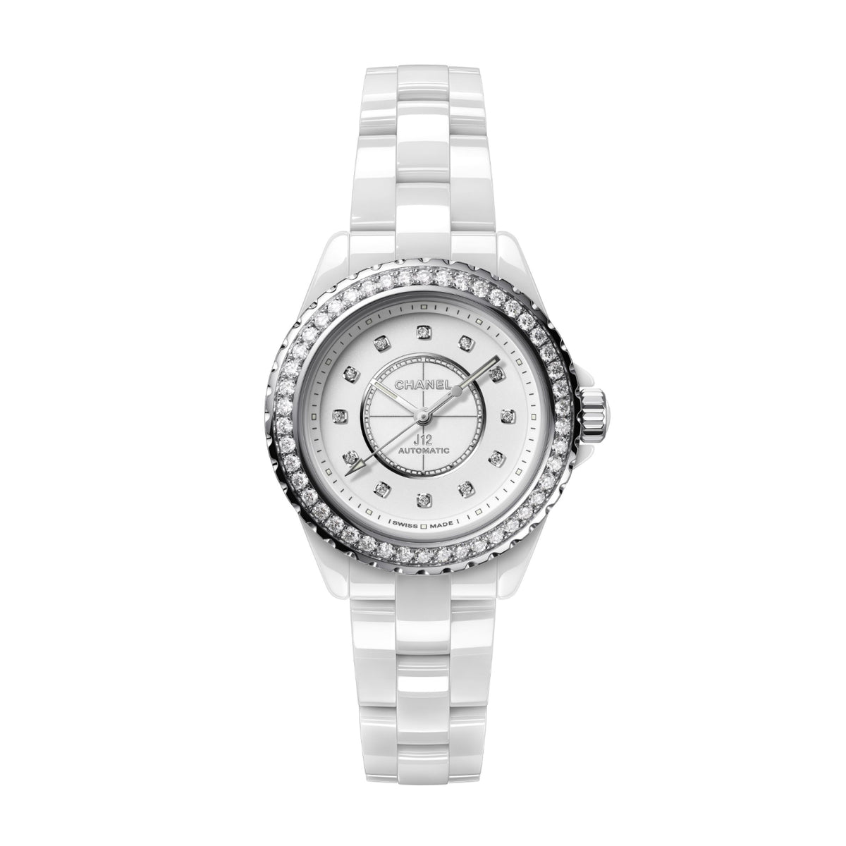 J12 DIAMOND BEZEL CALIBER 12.2,33mm<br><font size=1pt>J12 ダイヤモンドベゼル キャリバー 12.2, 33mm</font>