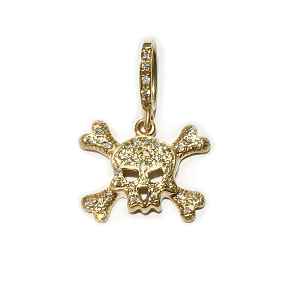 スモール フラット パヴェ スカル