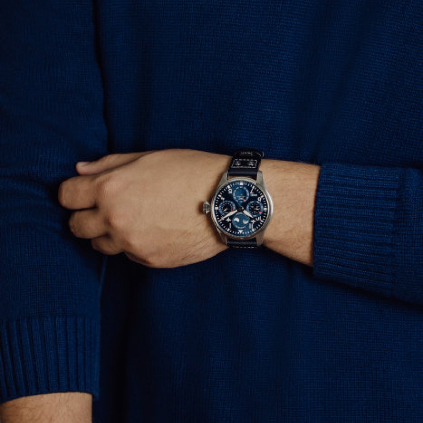 BIG PILOT’S WATCH<br>PERPETUAL CALENDAR<br><font size=1pt>ビッグ・パイロット・ウォッチ<br>パーペチュアル・カレンダー</font>