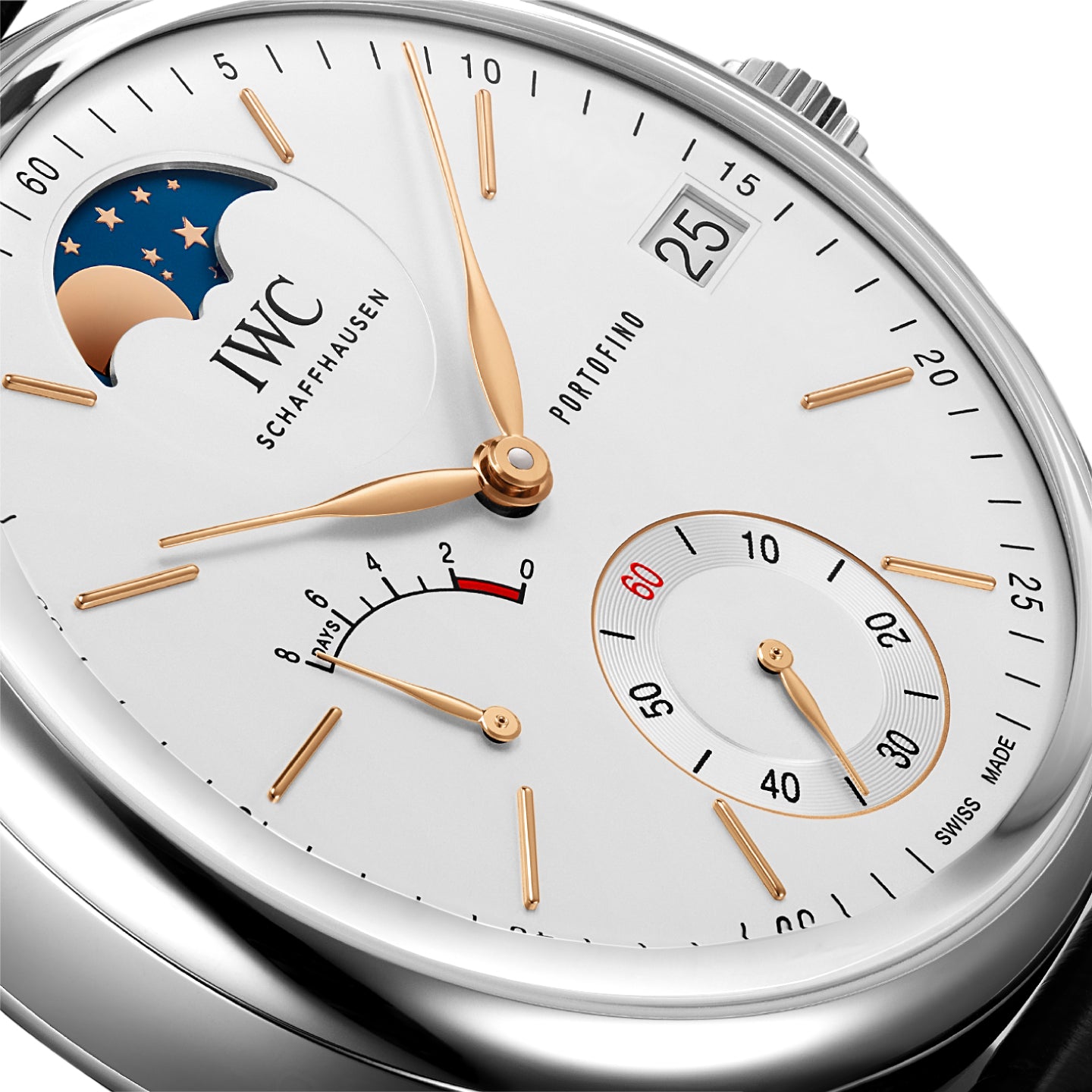 PORTOFINO HANDWOUND MOONPHASE<br><font size=1pt>ポートフィノ ハンドワインド ムーンフェイズ</font>