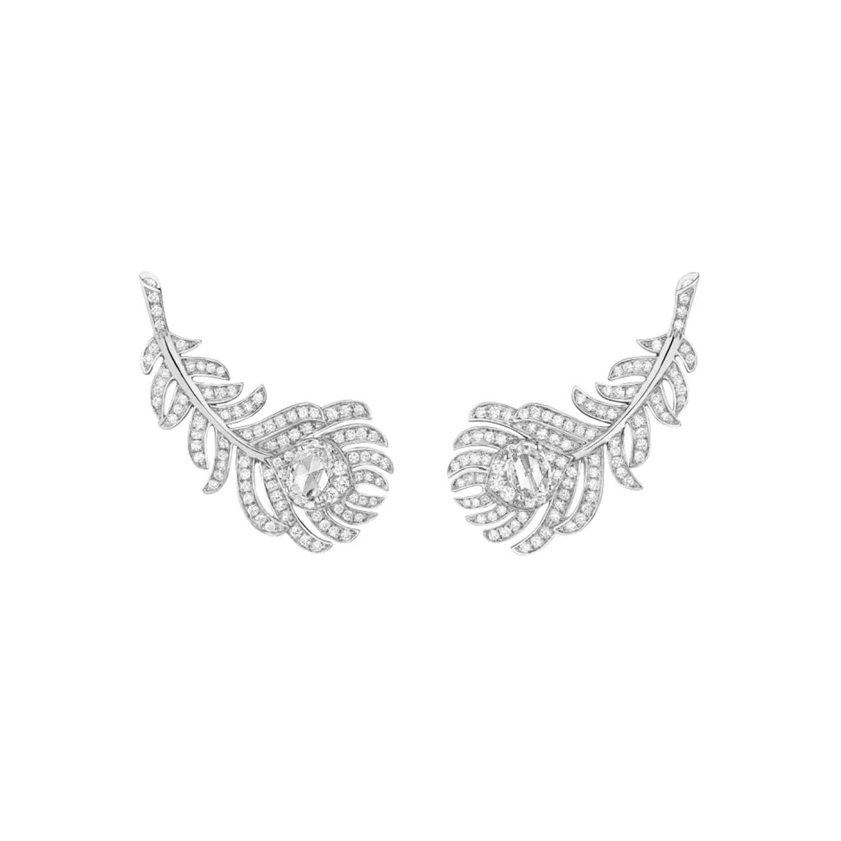 PLUME DE PAON EAR CLIPS<br><font size=1pt>プリュム ドゥ パオン クリップイヤリング スモール</font>