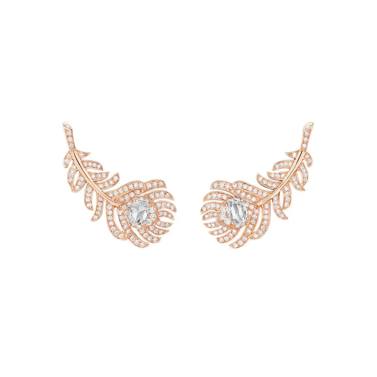 PLUME DE PAON SMALL EAR CLIPS<br><font size=1pt>プリュム ドゥ パオン クリップイヤリング スモール</font>