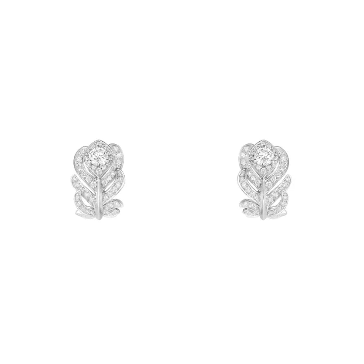 PLUME DE PAON SMALL EARRINGS<br><font size=1pt>プリュム ドゥ パオン クリップイヤリング エクストラスモール</font>
