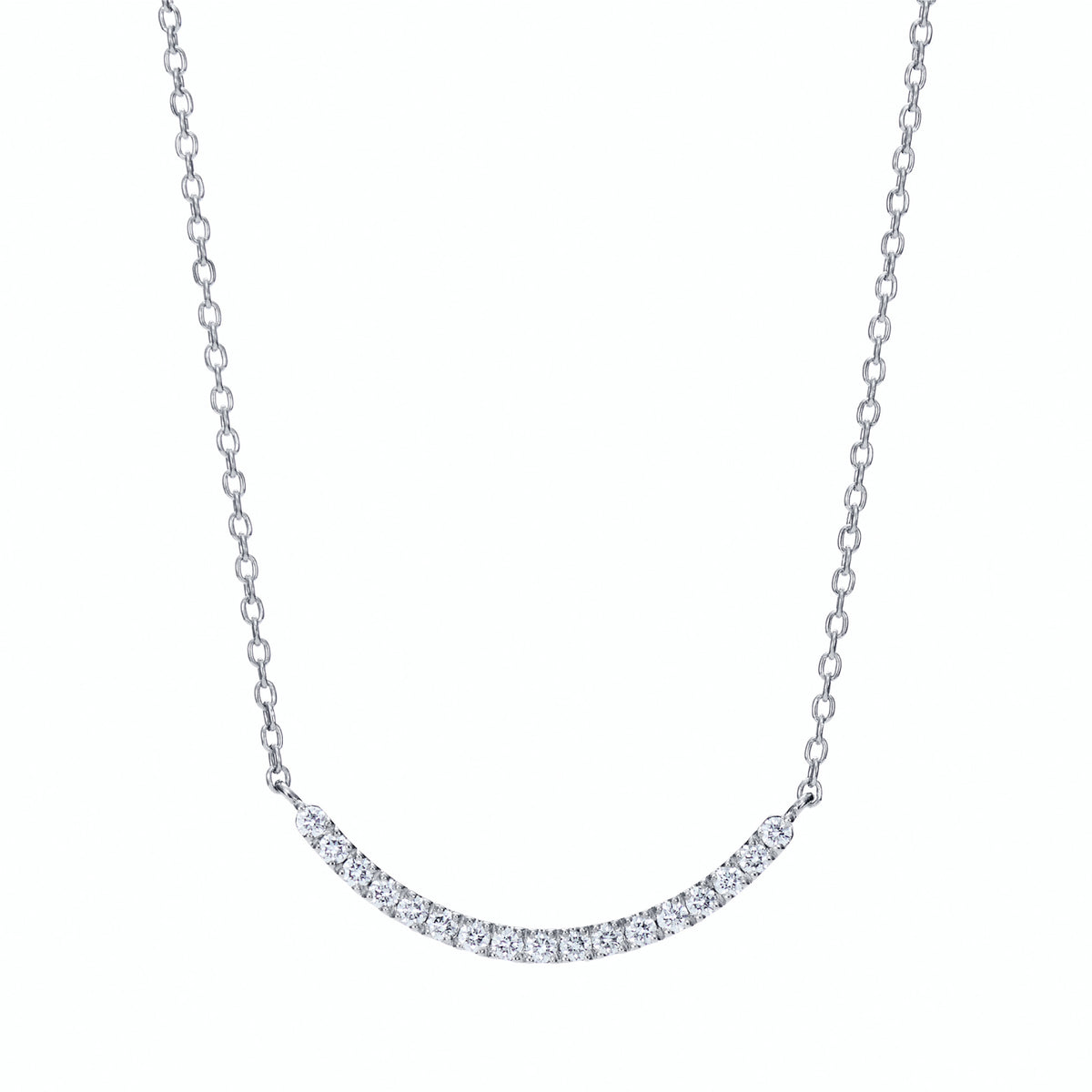 LINE PLATINUM DIAMOND PENDANT SMALL<br><font size=1pt>ライン プラチナ ダイヤモンド ペンダント スモール</font>