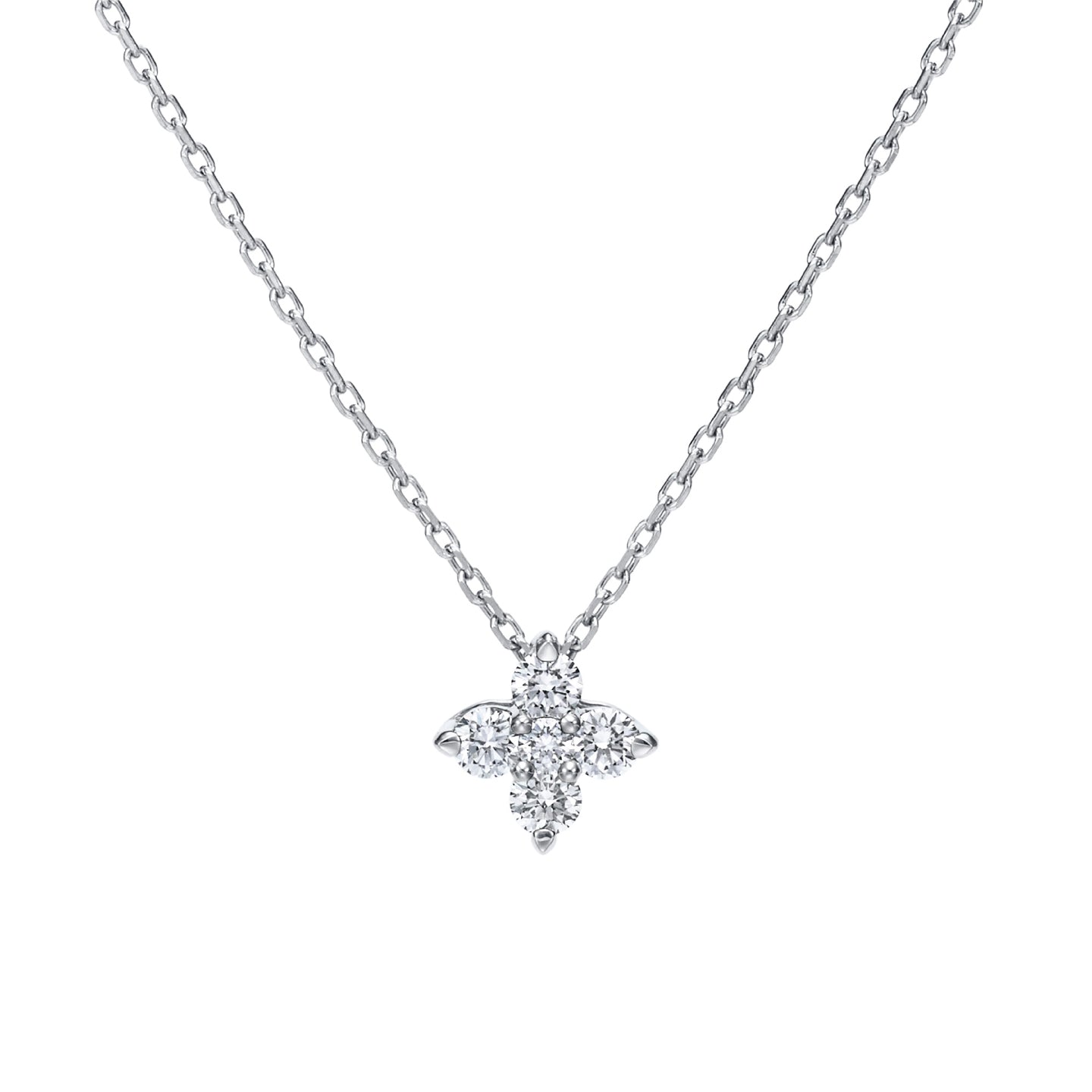 FLORIADE PLATINUM DIAMOND PENDANT<br><font size=1pt>フロリアード プラチナ ダイヤモンド ペンダント</font>