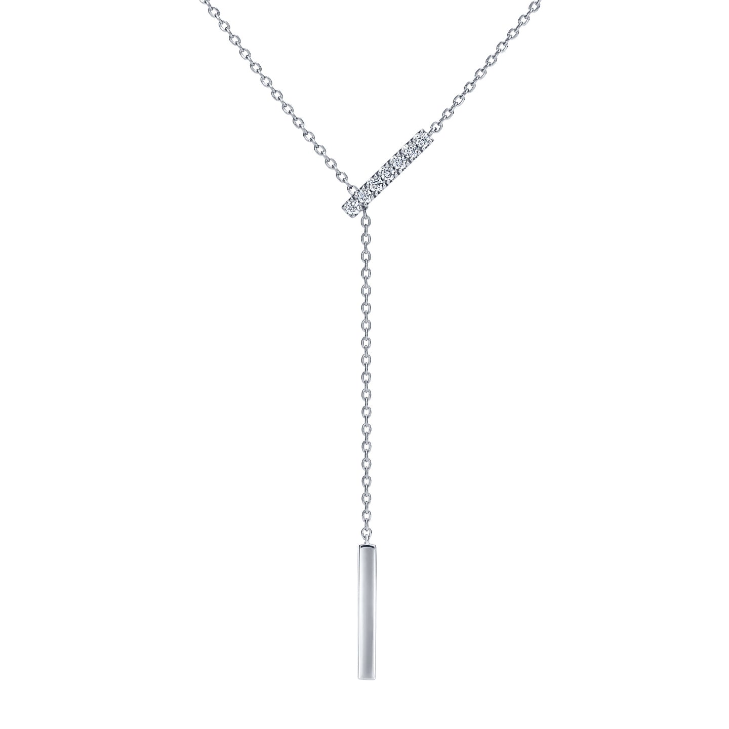 LINE PLATINUM DIAMOND PENDANT<br><font size=1pt>ライン プラチナ ダイヤモンド ペンダント</font>