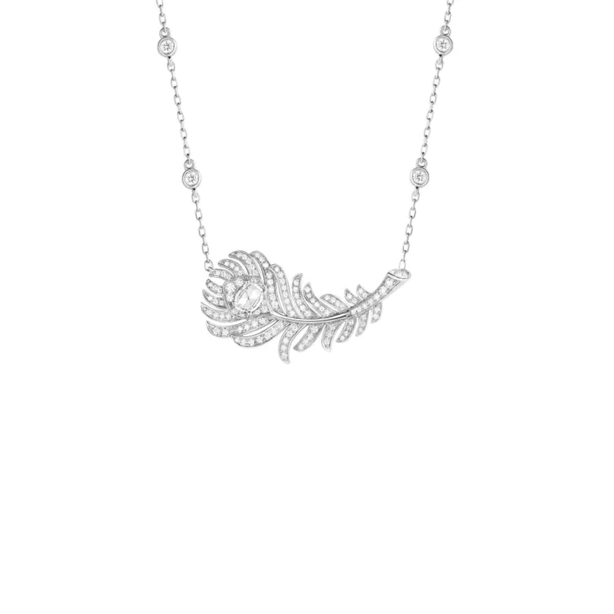 PLUME DE PAON PENDANT<br><font size=1pt>プリュム ドゥ パオン ペンダント スモール</font>