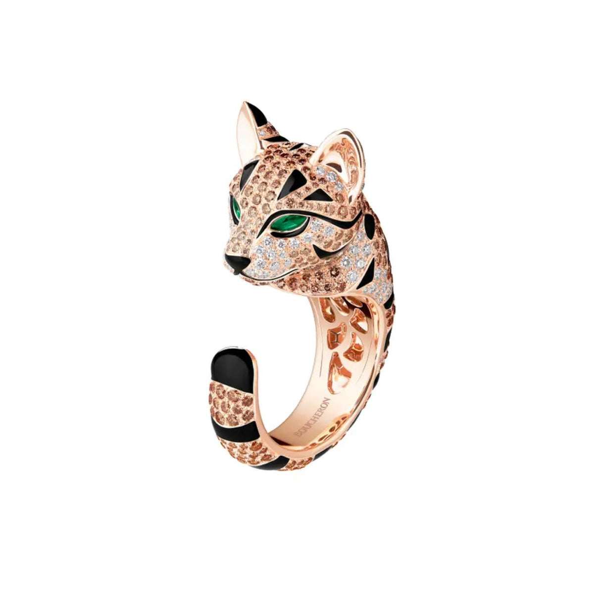 FUZZY THE LEOPARD CAT RING<br><font size=1pt>ファジー レオパードキャット リング スモール</font>