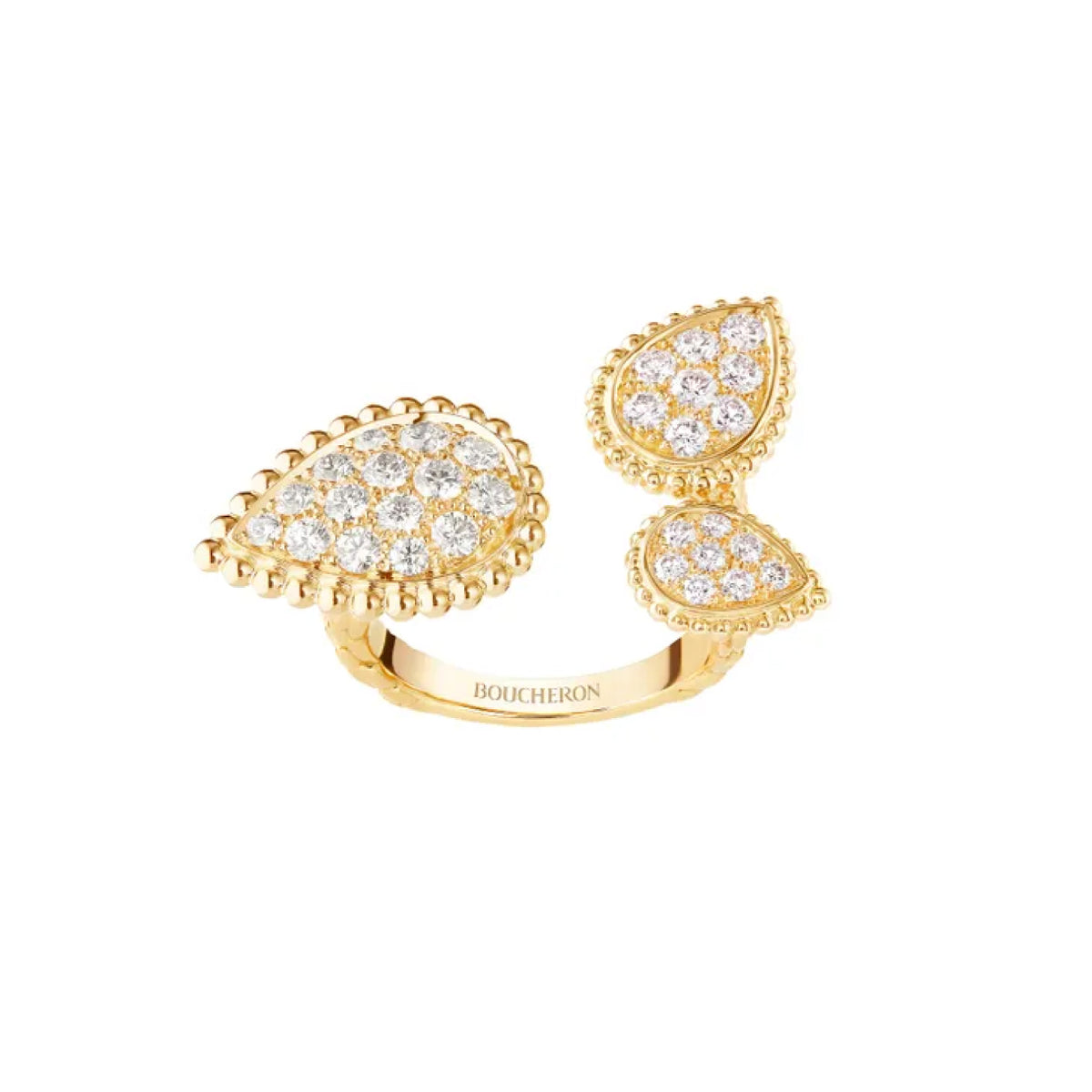 SERPENT BOHÈME RING THREE MOTIFS<br><font size=1pt>セルパンボエム 3モチーフ リング</font>