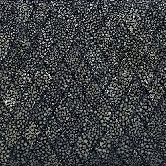 ガルーシャ・イントレチャートZIP長財布(ネイビー)