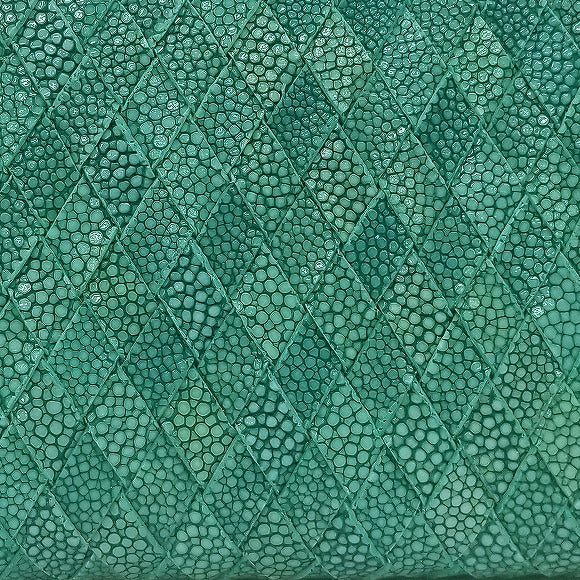 ガルーシャ・イントレチャートZIP長財布(ターコイズ)