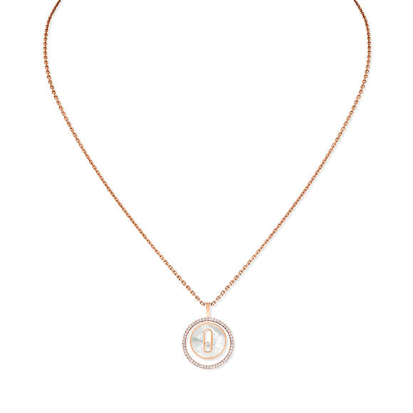 ラッキー ムーヴ ホワイトマザーオブパール ネックレス