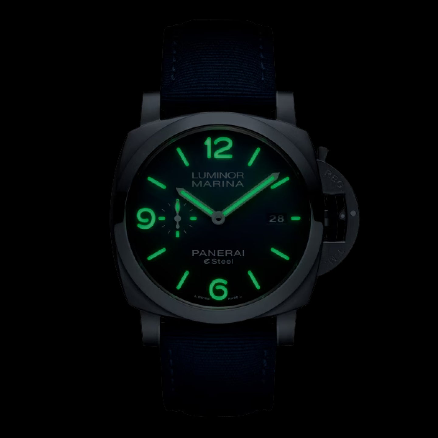 LUMINOR MARINA BLUE PROFONNDO 44mm<br><font size=1pt>ルミノール マリーナ BLUE PROFONNDO 44mm</font>