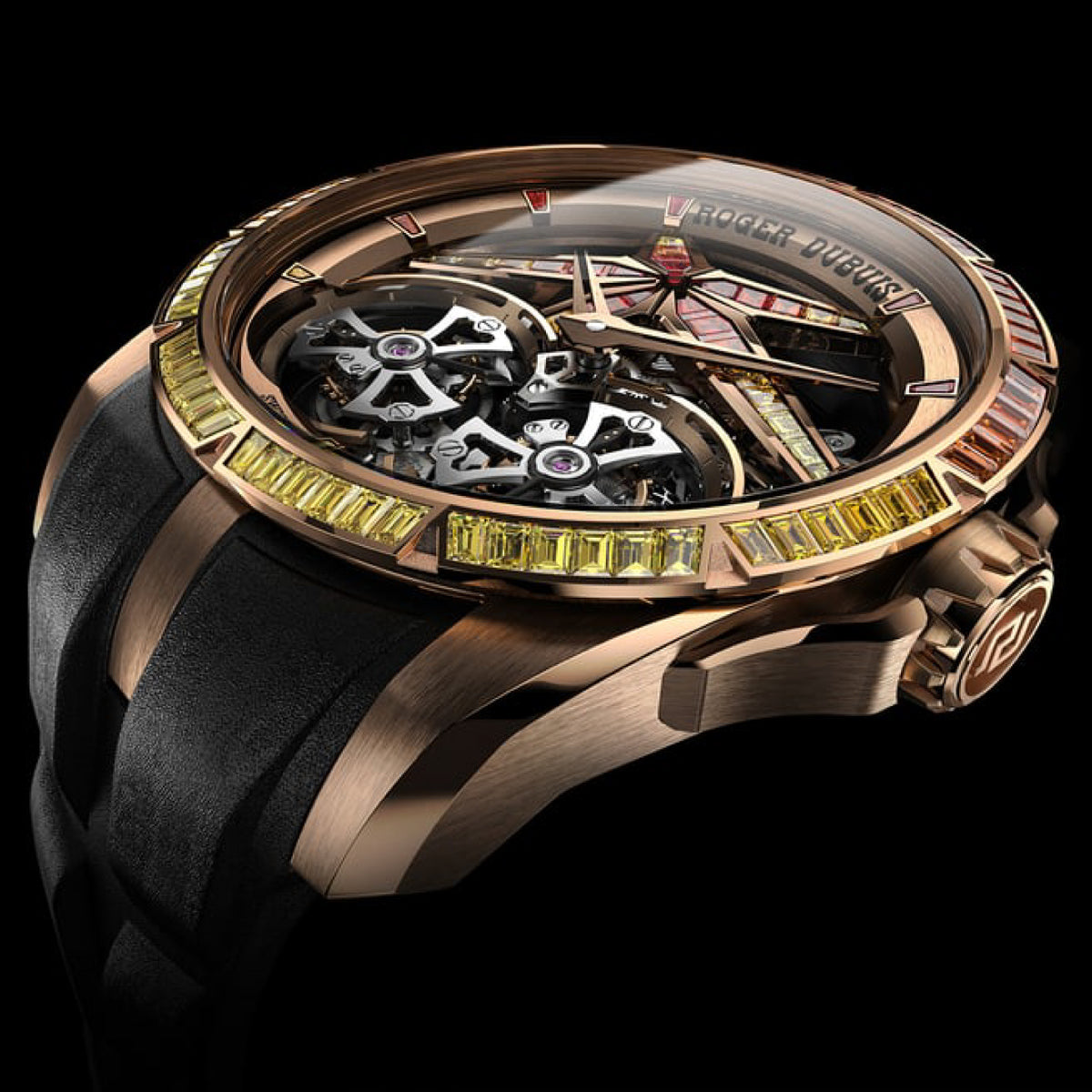 EXCALIBUR SUNRISE DOUBLE TOURBILLON PINK GOLD<br><font size=1pt>サンライズ エクスカリバー ダブル トゥールビヨン ピンクゴールド</font>