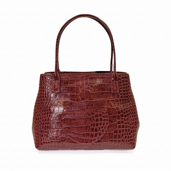 ポケットマン バッグ レッド/レオパード