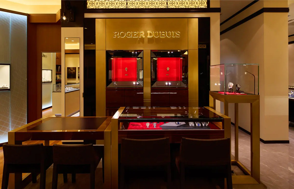 HASSIN 本店ロジェ・デュブイ コーナー