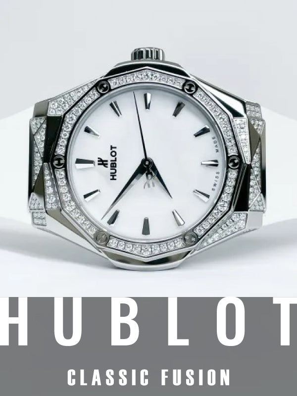 【立体的な時計？】小ぶりに見えない40ｍｍ|HUBLOT　クラシックフュージョン　オーリンスキー　550.NS.2200.RW.1804.ORL20