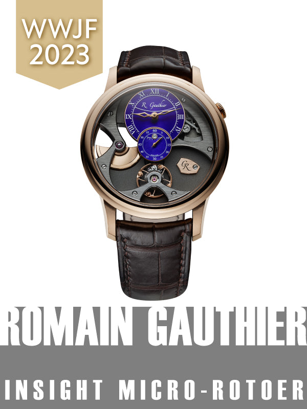 世界限定10本の超希少モデルがWWJFに登場／ROMAIN GAUTHIER(ローマン ゴティエ) インサイト マイクロローター 品番：MON00325