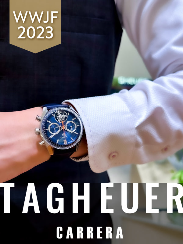 【2023新作】トゥービヨンが躍動するアニバーサリーモデル／TAG Heuer (タグ・ホイヤー) カレラ トゥールビヨン クロノグラフ 品番:CBS5010.FC6543