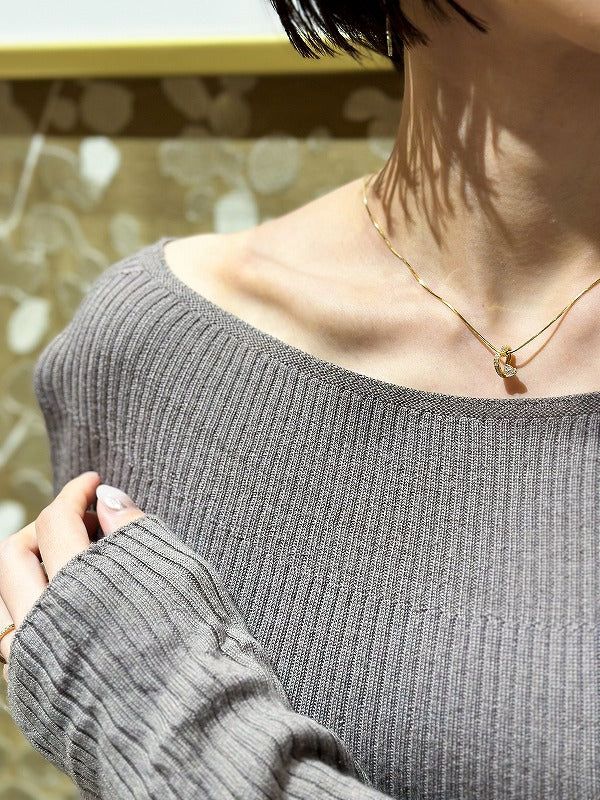 ハートモチーフで大人の可愛らしさを♡／トモココデラ ネックレス D1692