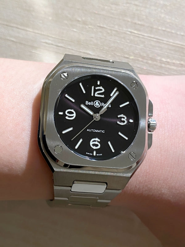 「語る時計」ではなく、「寄り添う時計」　Bell＆Ross　36ｍｍ BR05A-S-BL-ST/SST