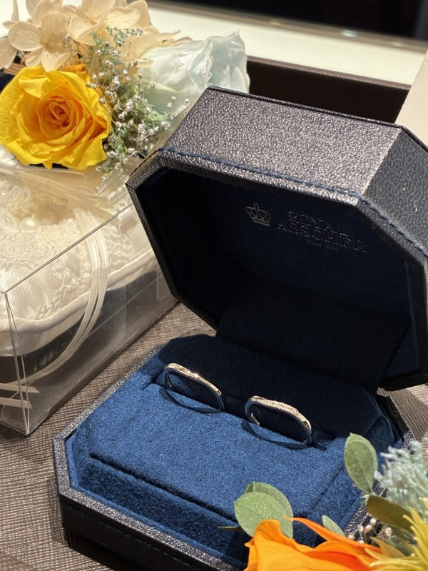 Y様 ロイヤル・アッシャー　結婚指輪 お求めいただき誠にありがとうございます／WRA903/WRB913