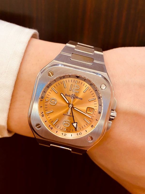 【日本限定99本】特別な「琥珀（アンバー）」がビジネススタイルを変える／ベルロス BR05G-CH-ST/SST