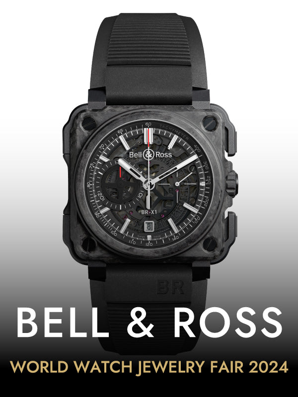 ハイテクカーボンが織り成す独特のブラック／Bell＆Ross（ベル＆ロス