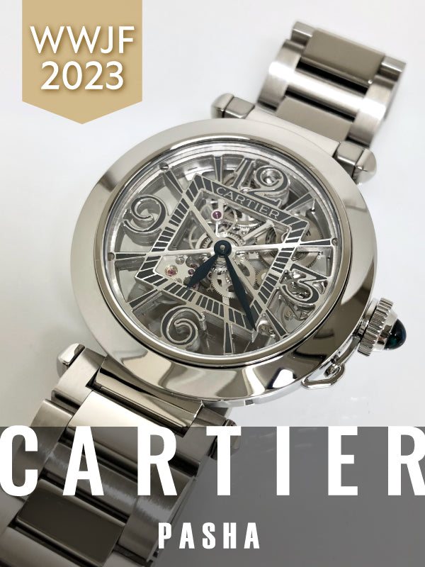 パシャの個性を力強く引き立てるスケルトンモデル／CARTIER (カルティエ) パシャ ドゥ カルティエ ウォッチ 品番:WHPA0007