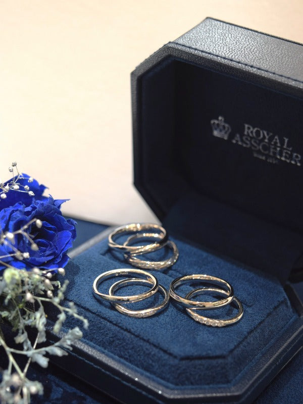 純粋な輝きを、ふたたび 『ROYAL ASSCHER PURE PLATINUM』 ロイヤル・アッシャー／【WRA901 / WRB911 】 【WRA906 / WRB915】