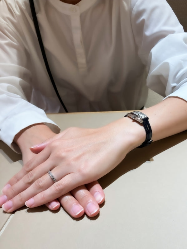 I様 華奢な雰囲気に最高!!／カルティエ ミニタンクアメリカン