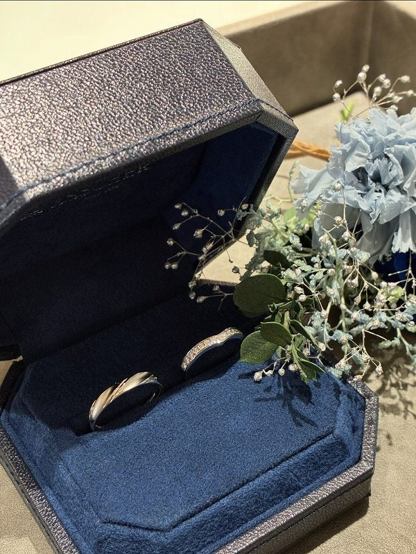 Y様 ロイヤルアッシャー ご結婚指輪　お求めいただき誠にありがとうございます／ WRA902・WRB066